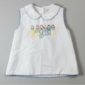 The Smocking Place Disney Princess Embroidered 2 piece set size 2T